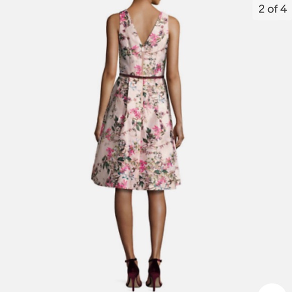 Ted Baker London Mid Pink Clarbel
Blossom V Back Jacquard Size 1 US 4 - Picture 8 of 12